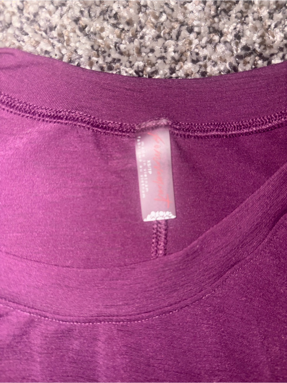 Plum Purple Free People Top